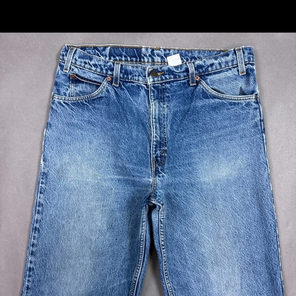 Vintage Orange Tab Levis 550 34x32 (Tag 36x34) - Picture 2 of 16